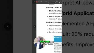 How to Implement AI in Law Start with a Pilot Project [upl. by Ymot498]