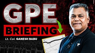 GPE Briefing  SSB  By Lt Col Ganesh Babu [upl. by Dloreh]