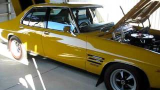 HQ MONARO 350 GTS4 MUSTARD YELLOW 1973 [upl. by Zerimar724]