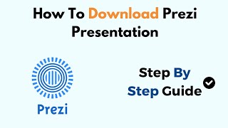 How To Download Prezi Presentation [upl. by Kleinstein]