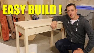 Easy Build  Small Desk [upl. by Lacim]