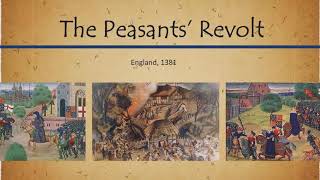 The Peasants Revolt of 1381 [upl. by Aivartal]