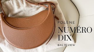 POLÈNE NUMÉRO DIX  BAG REVIEW 2024 [upl. by Naruq]