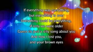 Lady Gaga  Brown Eyes Lyrics In Video [upl. by La Verne198]