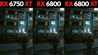 RX 6750 XT vs RX 6800 vs RX 6800 XT  8 Games Tested  1440p [upl. by Elmina]