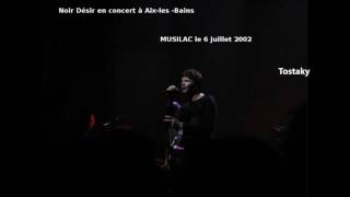 2002  Noir Désir Tostaky live Musilac Aix les Bains [upl. by Naharba268]