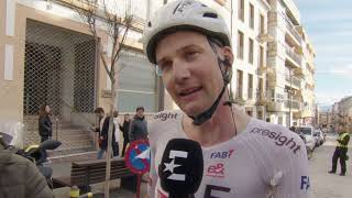 Tim Wellens  Interview at the finish  Clásica Jaén Paraiso Interior 2024 [upl. by Synned]