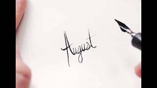 Calendar Project August [upl. by Marcellina]