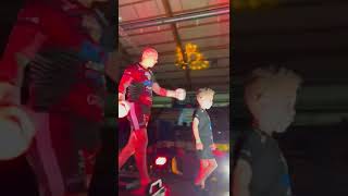 Father amp Son Fight attendance to the ring kickboxing muaythai [upl. by Rramel]