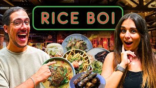 Rice Boi Mooloolaba  Is This The Best Pan Asian Street Restaurant [upl. by Ddene]