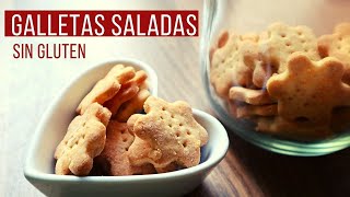 GALLETAS SALADAS CRACKERS SIN GLUTEN [upl. by Oicinoid938]