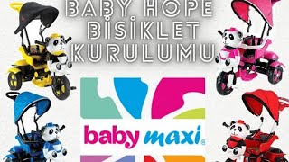 BABY HOPE PANDA BÄ°SÄ°KLET KURULUMUBABY HOPE 127 KURULUMU bisiklet kurulum [upl. by Vetter]