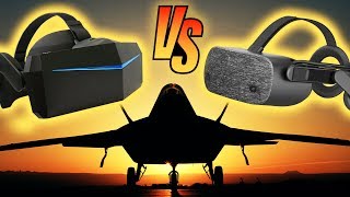 Pimax 8K X vs HP Reverb  The Battle of 4K VR Headsets [upl. by Aihsekan]