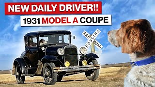 Daily Driven 1931 Ford Model A Coupe 92 Year Old Hot Rod Collector Auction Score [upl. by Malka529]