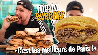 Jespionne la concurrence en goûtant les 10 meilleurs Burgers de Paris 👀🍔 [upl. by Shrier40]