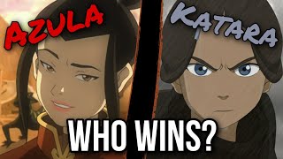 Azula vs Katara  Avatar the Last Airbender Scaling [upl. by Apur]