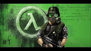 HalfLife Opposing force walkthrough 1 Arrival godmode [upl. by Matlick]