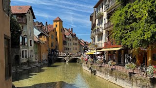 VLOG Annecy France The Venice of the Alps in Haute Savoie [upl. by Ahsiekal]