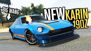 BIG WANG KARIN 190Z  GTA V Online [upl. by Swisher]