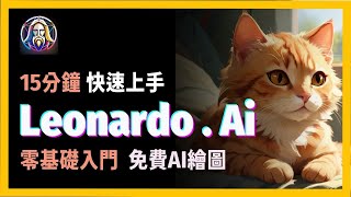 享玩AI  零基礎入門，15分鐘學會Leonardoai  AI繪圖賺錢必學最詳細的AI繪圖教學附上中翻英解說Leonardo ai tutorial for Beginner [upl. by Falo]