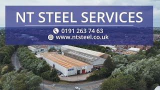 NT Steel Services Ltd  Steel Stockholders in Wallsend [upl. by Leiso]