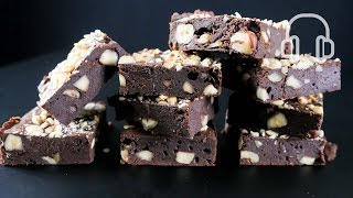 How to make Hazelnut Brownies ヘーゼルナッツブラウニーの作り方 [upl. by Asile]