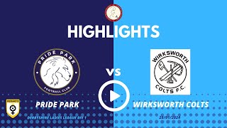 HIGHLIGHTS PRIDE PARK v WIRKSWORTH COLTS 20240128 [upl. by Corin]