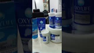 Oxylife salon professional natural radiance 5cream bleach oxy bleach [upl. by Torr793]