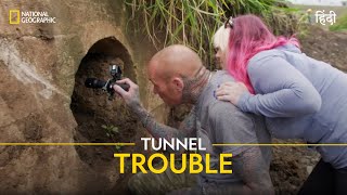 Tunnel Trouble  Snakes in the City  हिन्दी  Nat Geo Wild [upl. by Ennael]