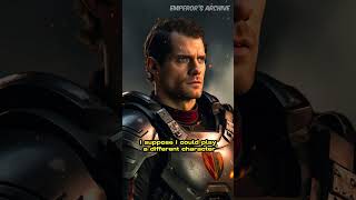 HENRY CAVILL TALKS ABOUT HIS ROLE IN THE WARHAMMER 40K shorts warhammer40k 40k [upl. by Boyse853]