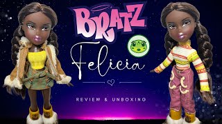 Unboxing amp Reviewing the Bratz Reproduction Felicia ✨ [upl. by Ainos]