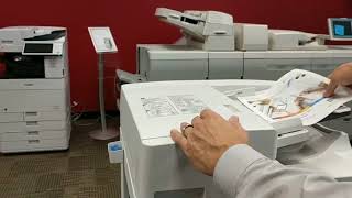 How to Collate Copies with your Canon Copier without a Finisher [upl. by Kendy]