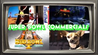 1990s Super Bowl Commercials Compilation  90s Nostalgia [upl. by Wind]