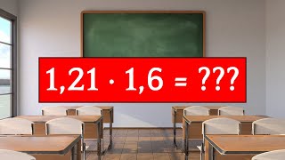 Wie kann man Dezimalzahlen leicht von Hand multiplizieren🤔📝Mathe Rechentipps [upl. by Cave]