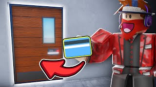 How to make a KEYCARD DOOR in ROBLOX [upl. by Hazmah]