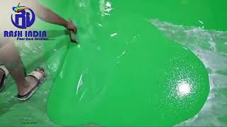 II HIGH QUALITY FLOOR  EPOXY FLOOR COATING [upl. by Tessil15]