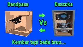 Perbedaan box bazzoka dan bandpass ini bro [upl. by Hoffert]