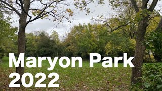 Walking Maryon Park London 7 November 2022 [upl. by Ydollem]