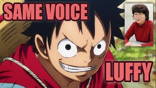 Same Anime Character Voice Actress with One Pieces Monkey D Luffy [upl. by Cyma]