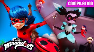 MIRACULOUS  🐞 Compilation 3 🐾 ÉPISODES ENTIERS ▶️ La Marionnettiste  Reflekta  Antibug [upl. by Noram]