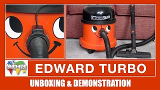 Numatic Edward Turbo Vacuum Cleaner Unboxing amp Quick Demo [upl. by Harehs47]