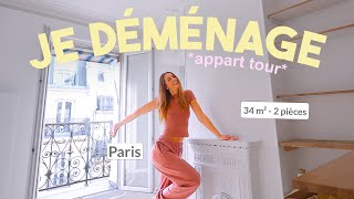 JE DÉMÉNAGE SEULE DANS L’APPARTEMENT DE MES RÊVES à Paris [upl. by Tara]