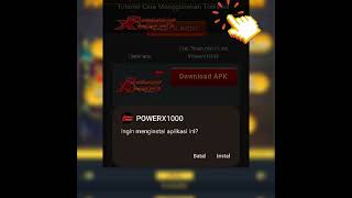 TUTORIAL INSTAL APK POWER X1000 [upl. by Donata371]