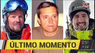 🔴 Búsqueda de tres andinistas argentinos perdidos en la Cordillera de Los Andes [upl. by Gerstein]