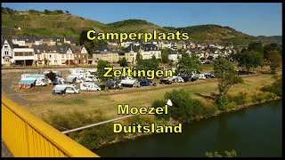 Zeltingen  Camperplaats aan de Moezel [upl. by Nemhauser]