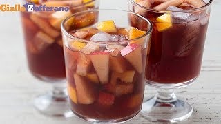 SANGRIA  Ricetta in 1 minuto [upl. by Yahsan8]