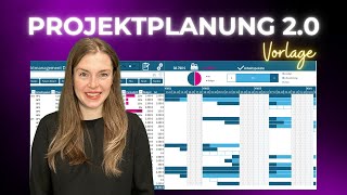 Projektplanung 20 GanttChart und Dashboard mit Excel [upl. by Sesmar]