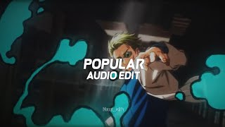 popular  the weeknd madonna playboi carti「edit audio」 [upl. by Gerianna]