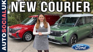 NEW Ford Tourneo Courier amp Transit Courier  2024 changes amp test drive UK [upl. by Grindlay960]