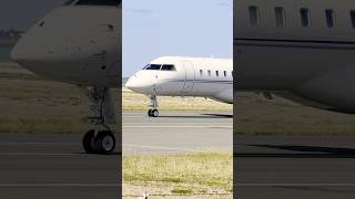 Bombardier Global 6000 taxiing in HNL Int’l Airport bombardier aviation airplane hnlairport [upl. by Ailima323]